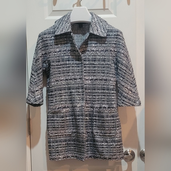 St. John tweed coat  size 4 - Picture 2 of 9